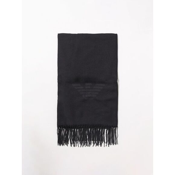 Emporio Armani Scarf Men Black